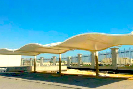 Wave Design Car Parking Shades