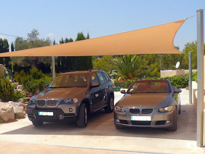 Sail Car Parking Shade UAE