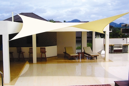 Custom Sail Shade Installation UAE