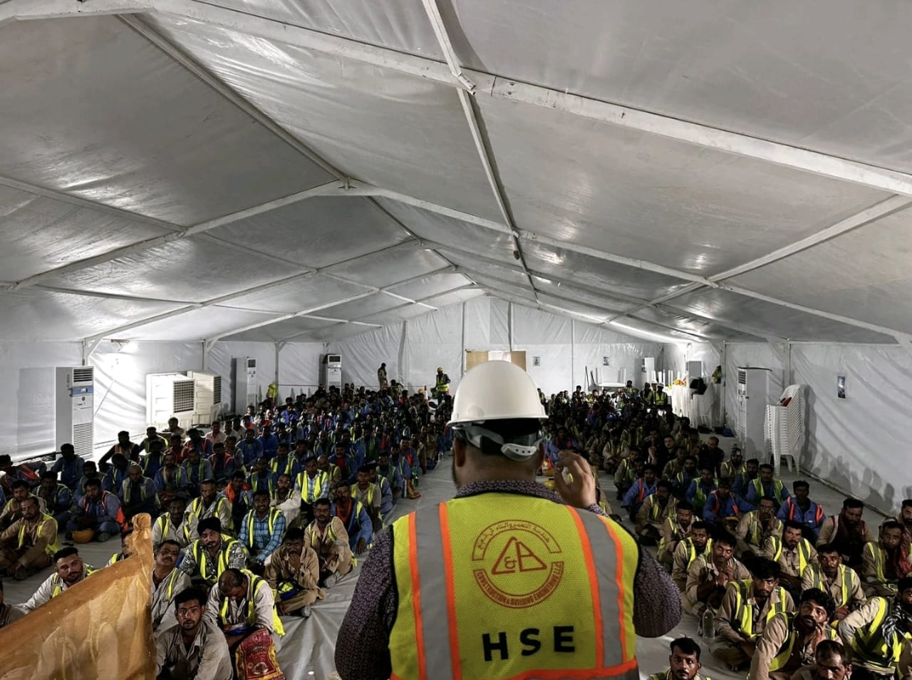 labour rest area tent suppliers in dubai