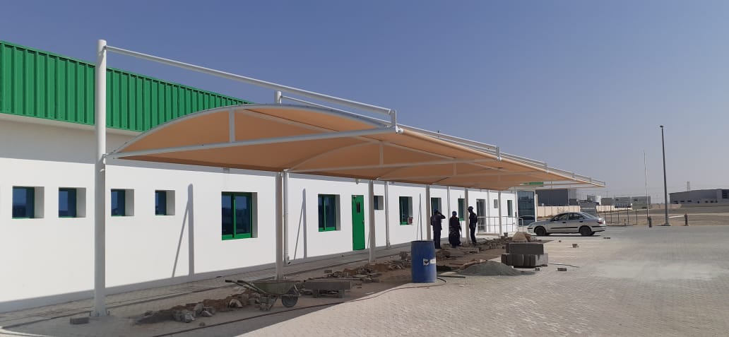 Top Support Car Parking Shade