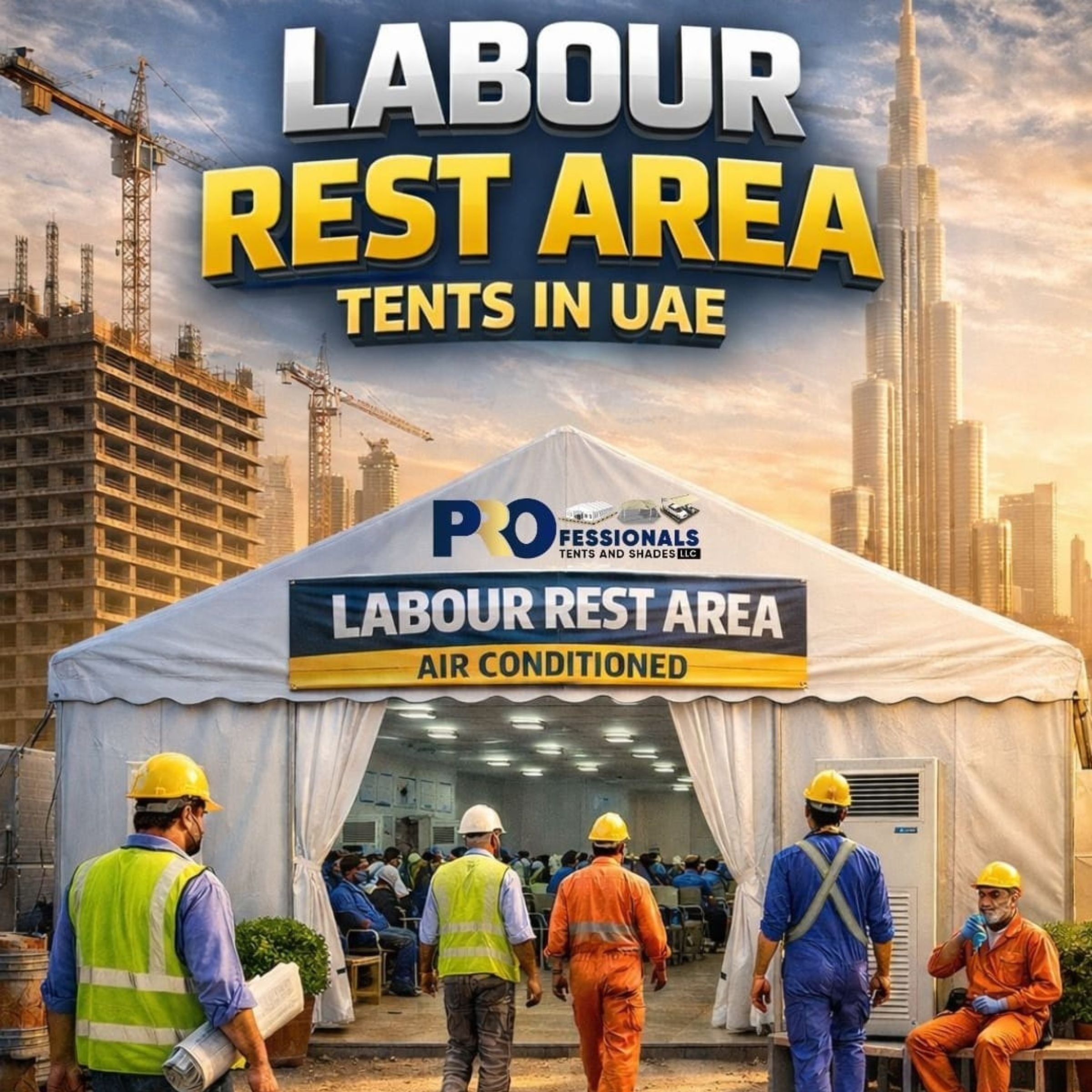 Labour Rest Area Tent