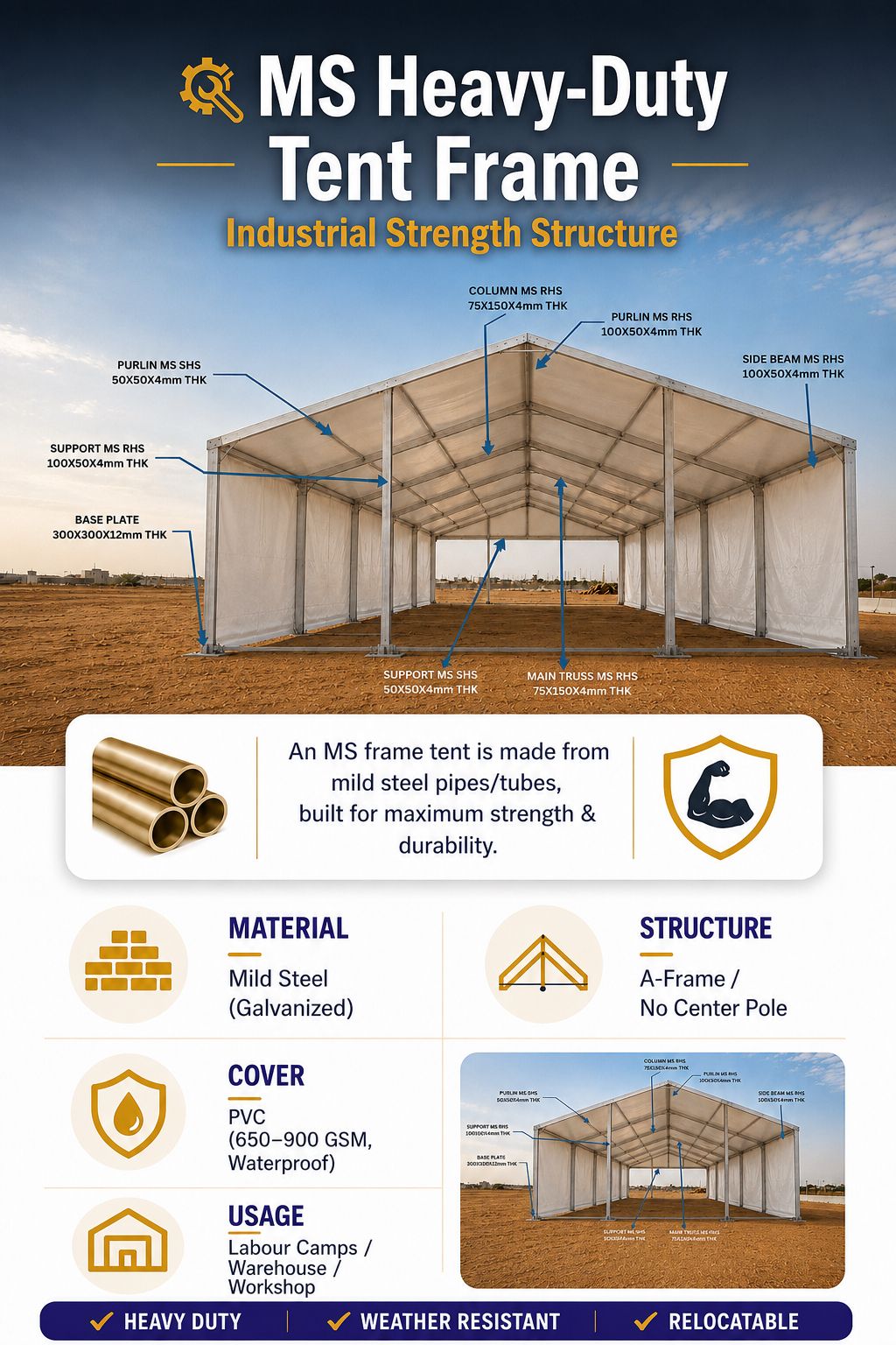 MS Tent Frame