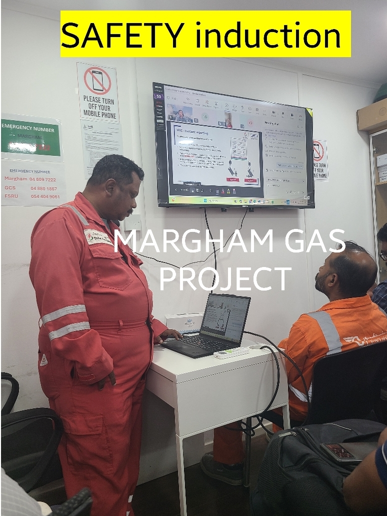 Margham Gas Project Safety Induction